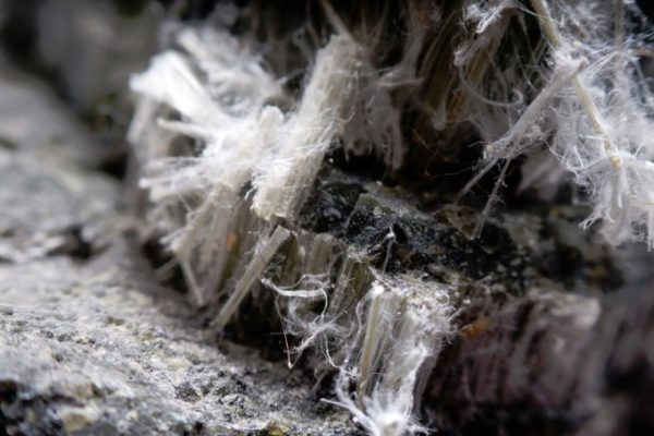 Asbestos Fibres Close Up